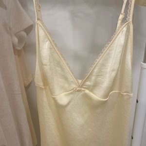 aritzia wilfred slip dress